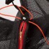 red zipper detail on animal control transformer net system